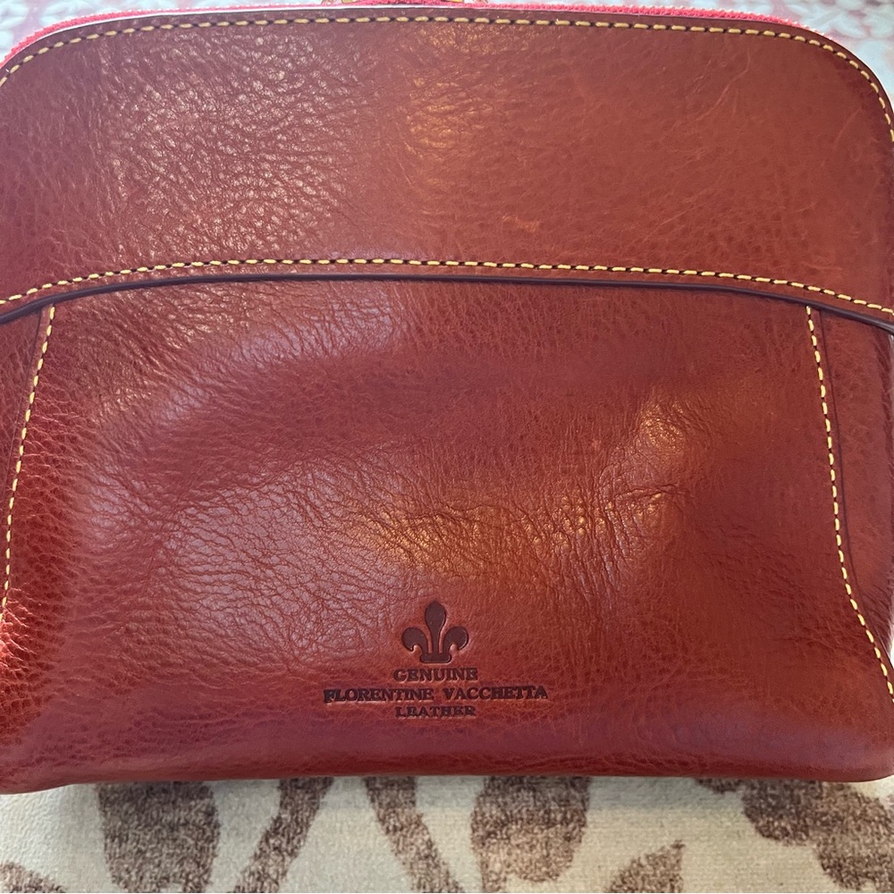 EUC Dooney & Bourke Florentine Vacchetta Leather Bag - Picture 7 of 16